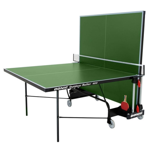 Теннисный стол  Donic Outdoor Roller 400 зеленый - фото №2